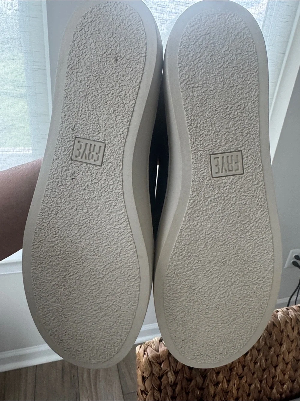 Frye round toe